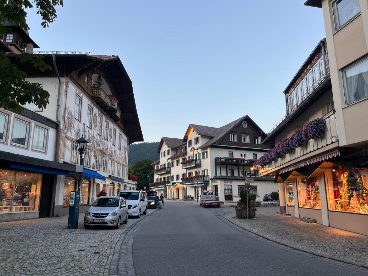 Ferienwohnung Alpina Haus Oberammergau Exterior foto