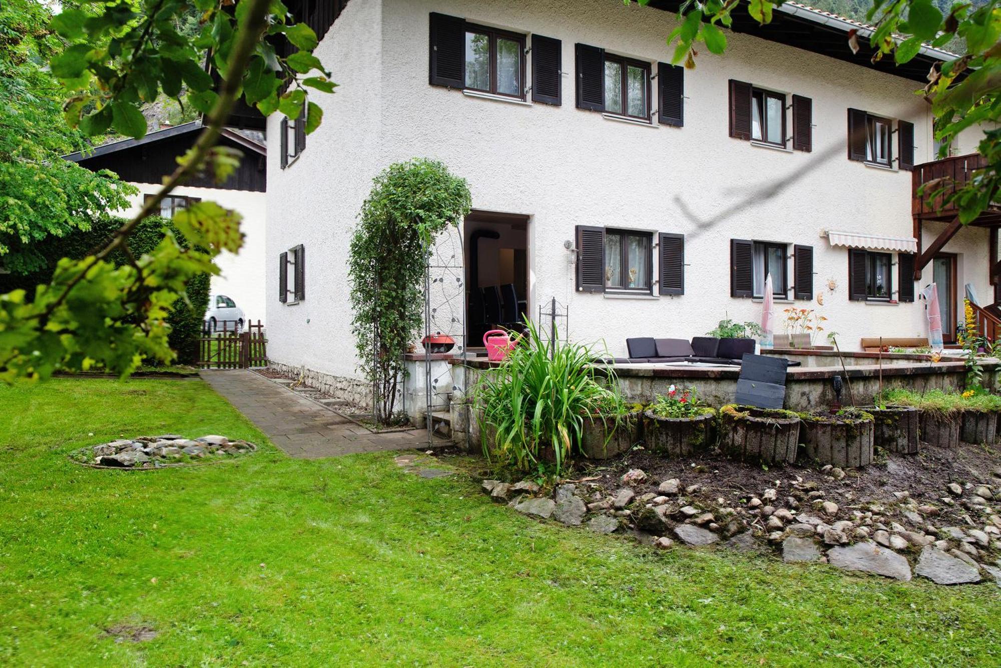 Ferienwohnung Alpina Haus Oberammergau Exterior foto