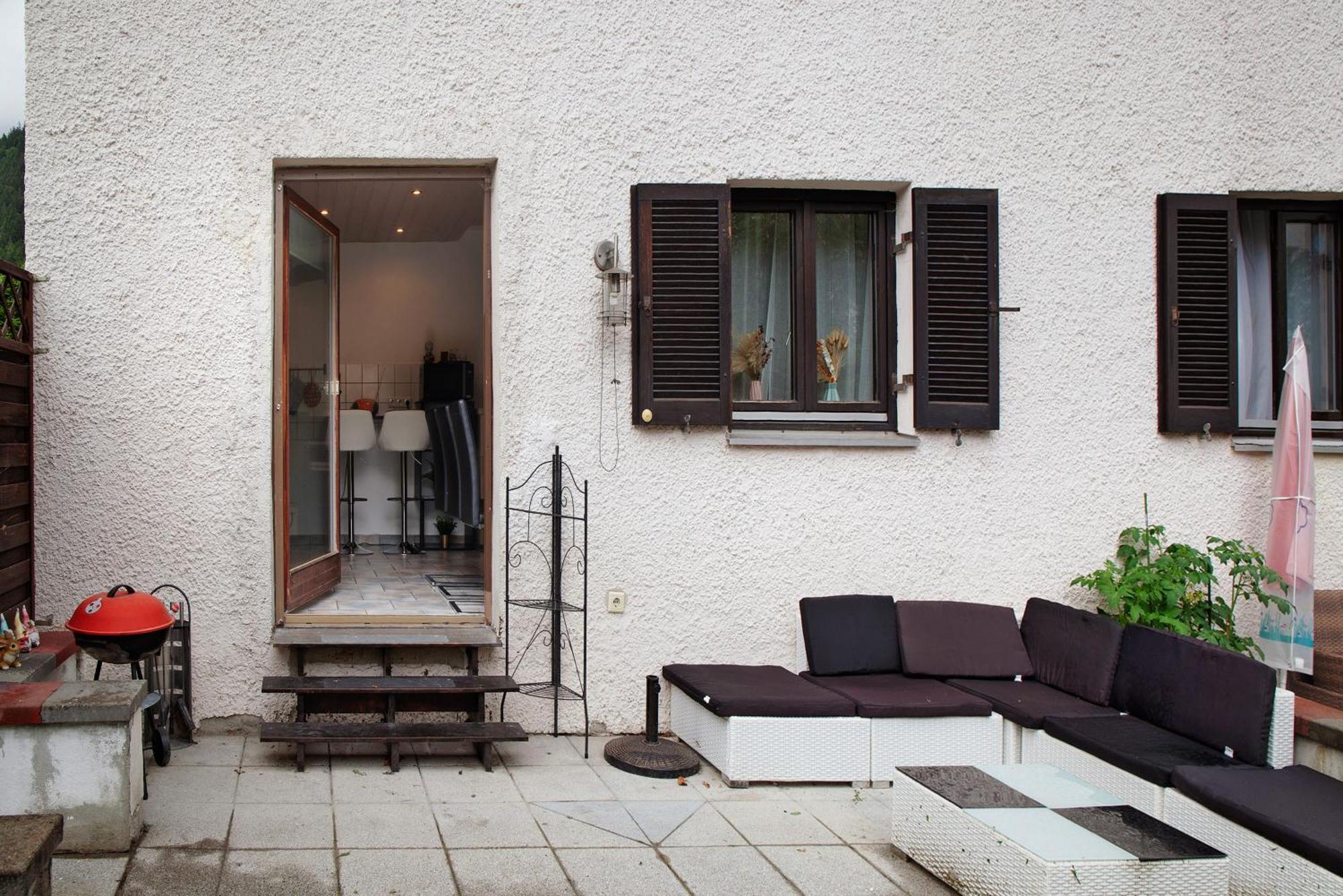 Ferienwohnung Alpina Haus Oberammergau Exterior foto