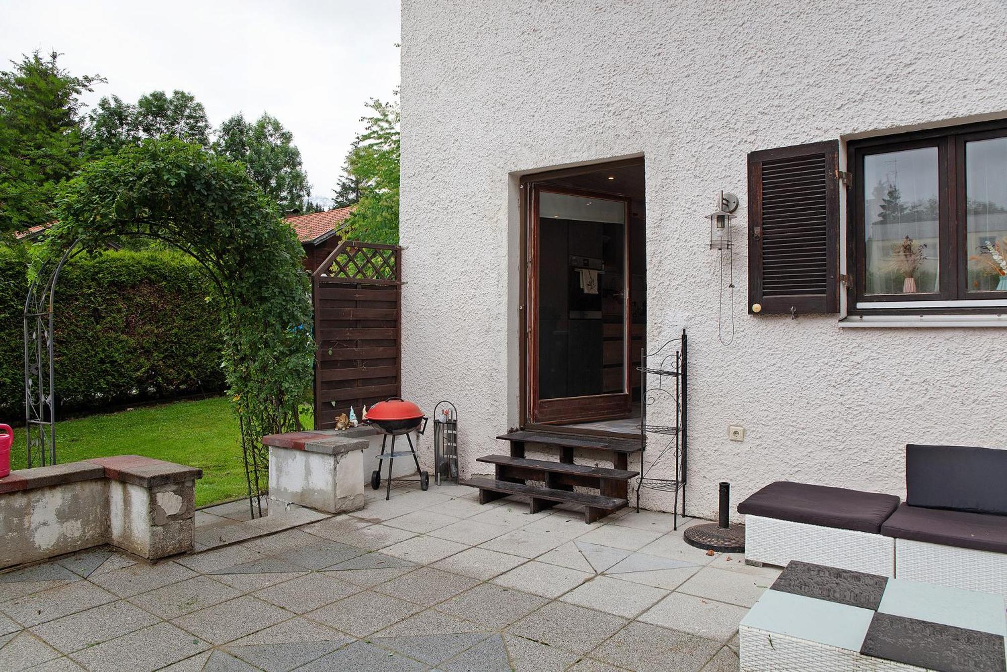 Ferienwohnung Alpina Haus Oberammergau Exterior foto